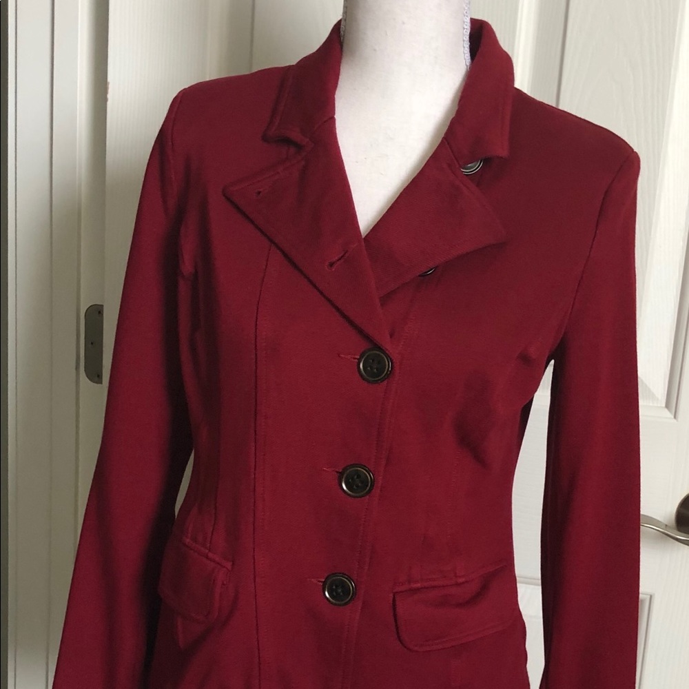 Red blazer